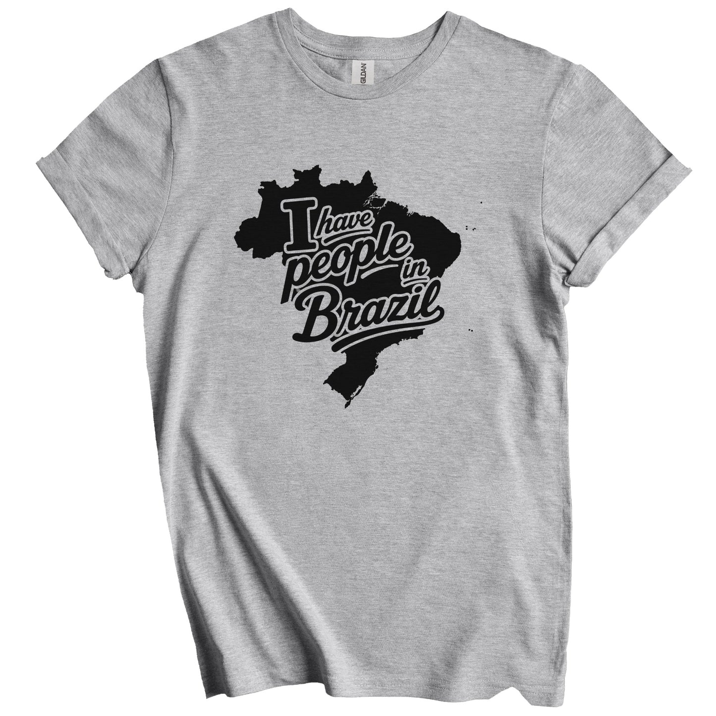 I Have People In Brazil Country Silhouette T-Shirt