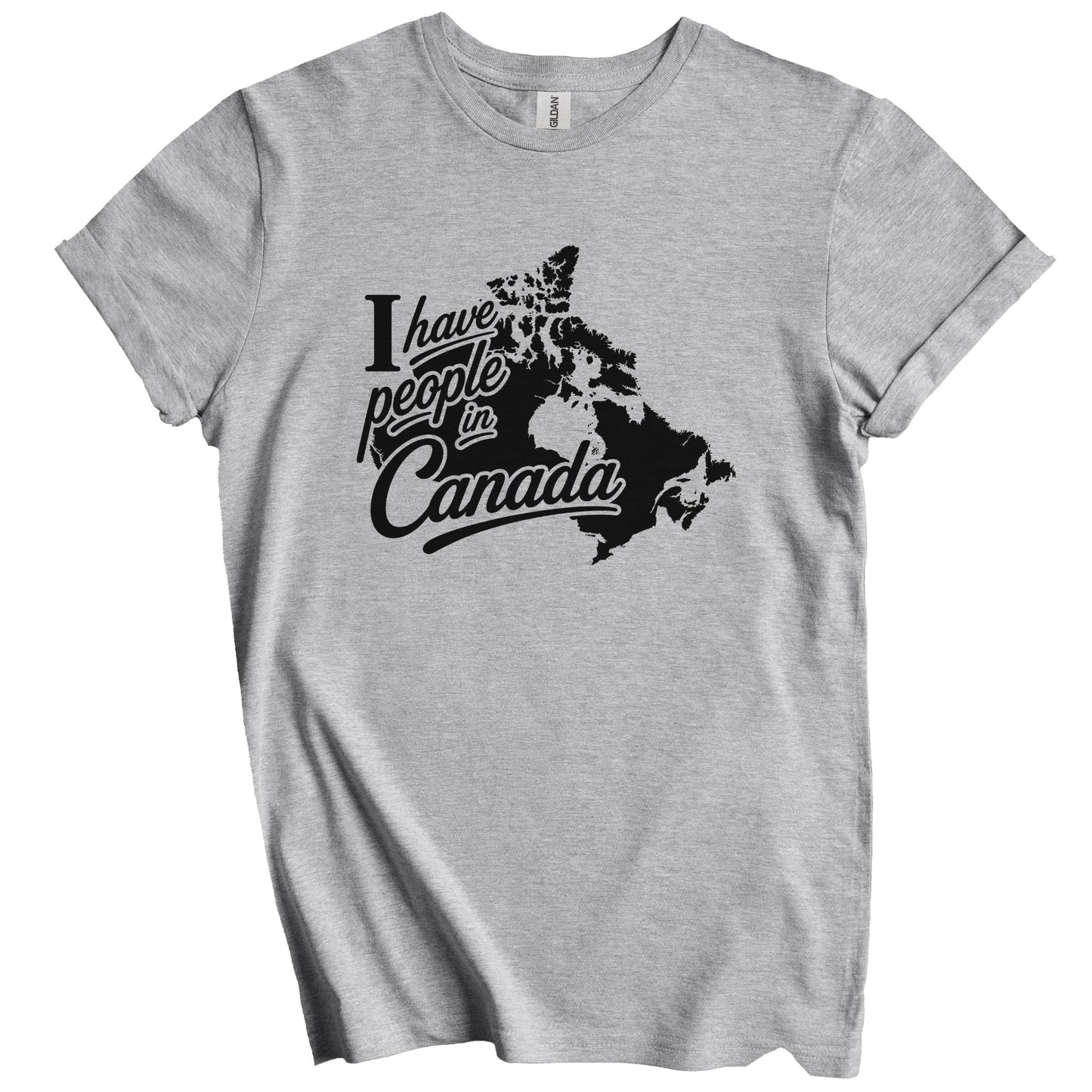 I Have People In Canada Country Silhouette T-Shirt