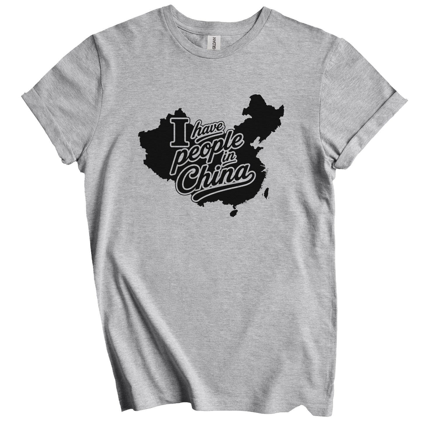 I Have People In China Country Silhouette T-Shirt