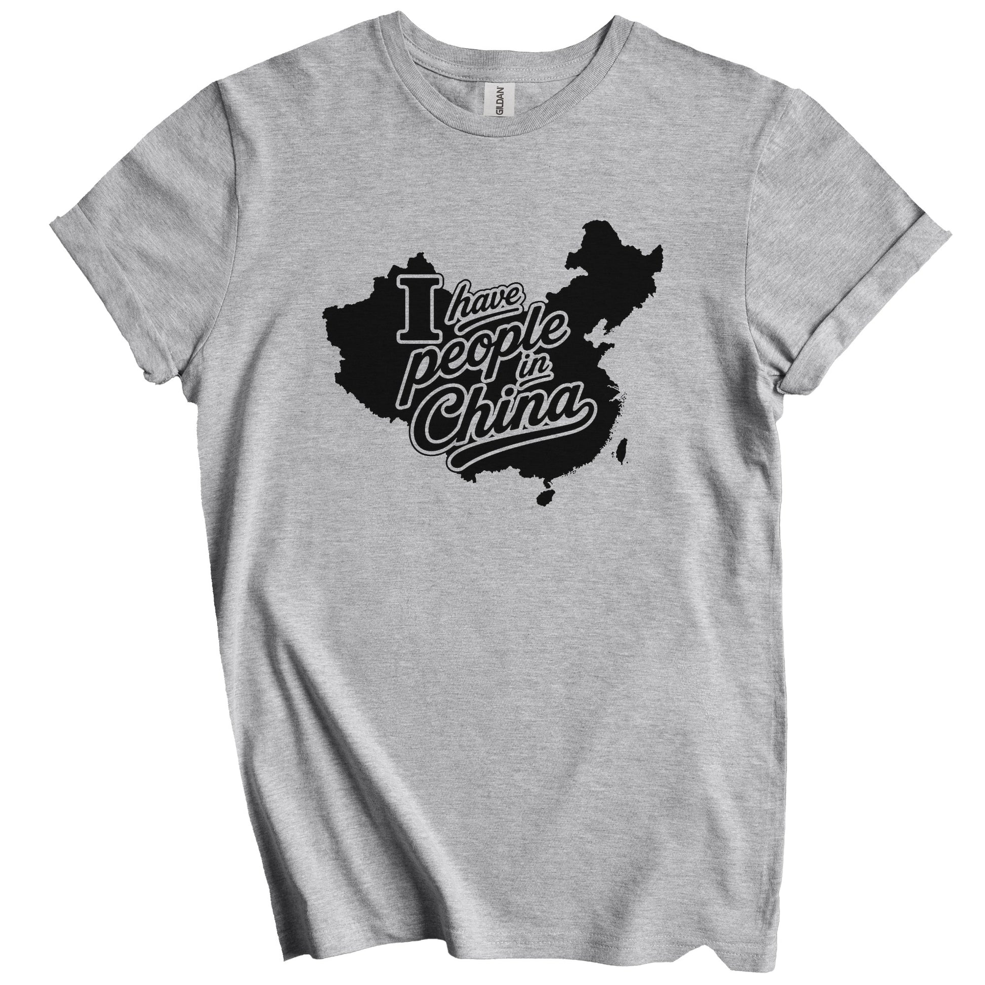 I Have People In China Country Silhouette T-Shirt