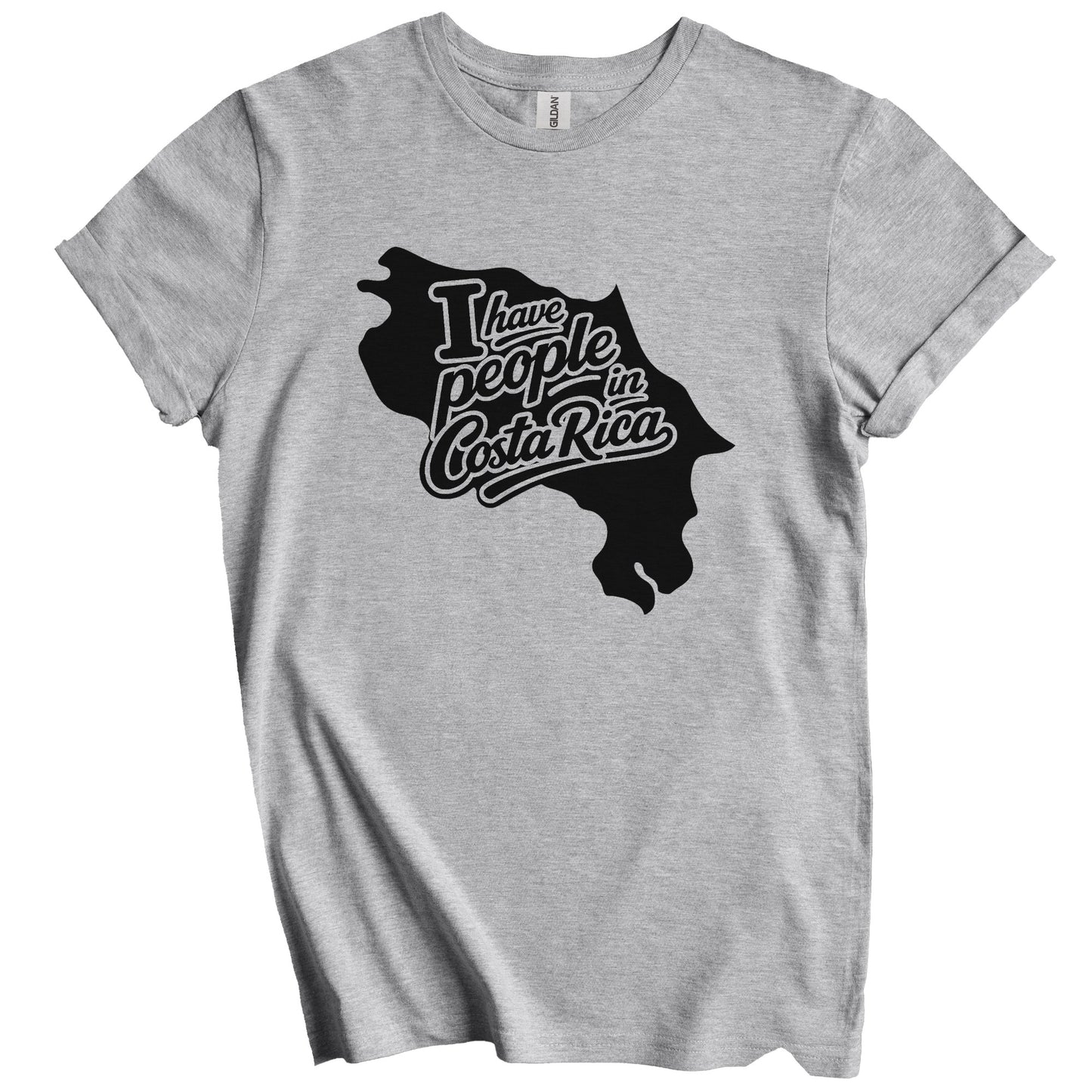 I Have People In Costa Rica Country Silhouette T-Shirt