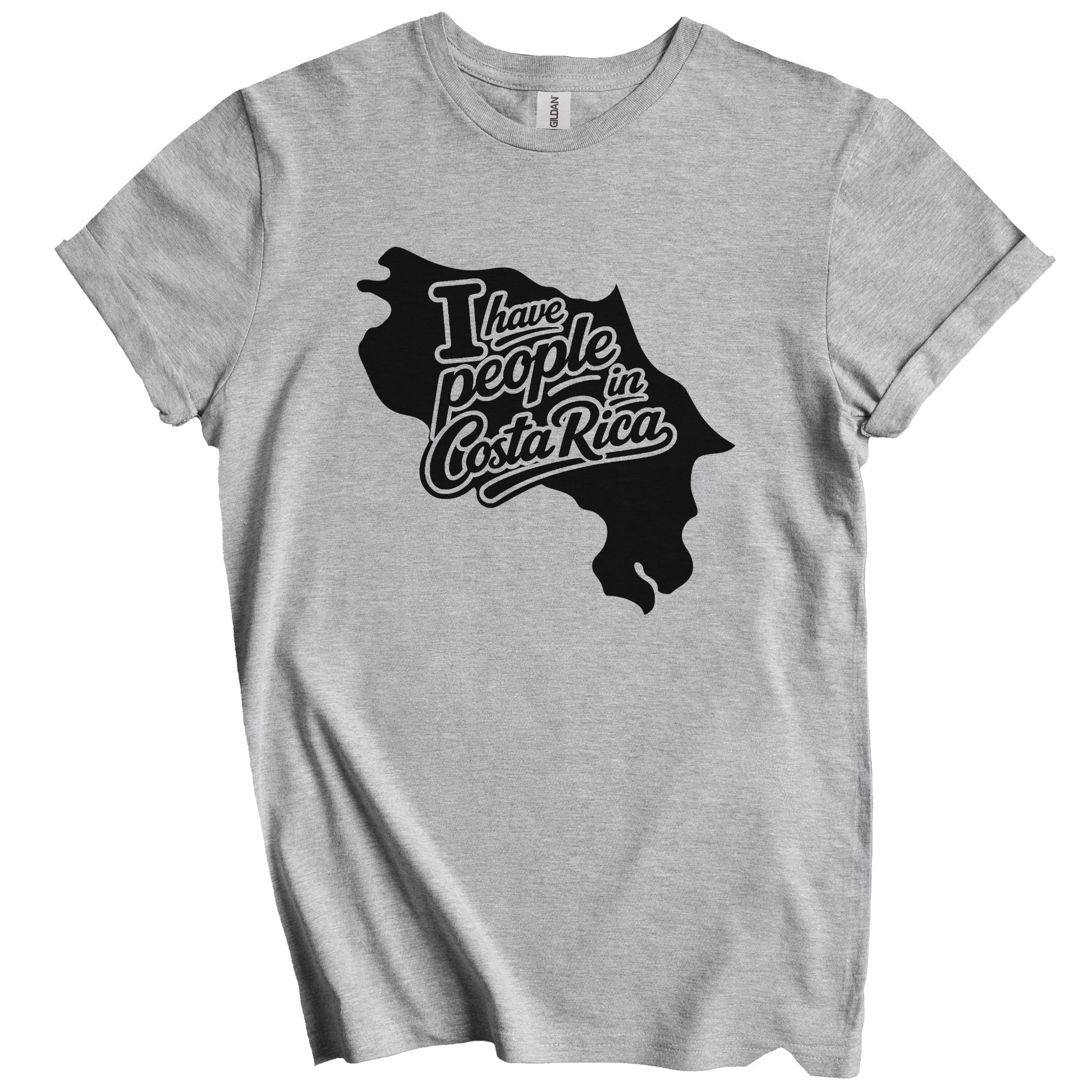 I Have People In Costa Rica Country Silhouette T-Shirt