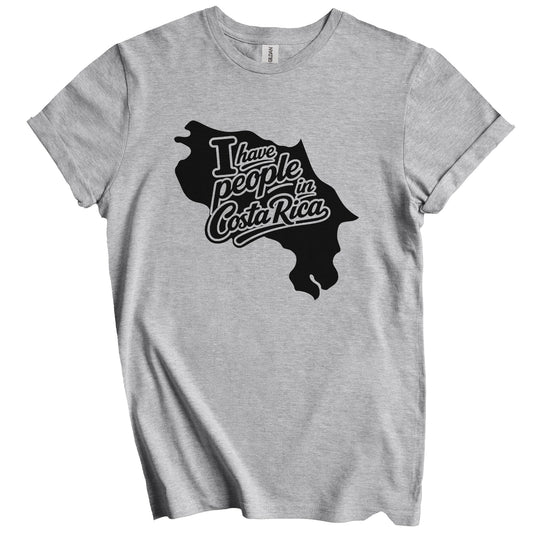 I Have People In Costa Rica Country Silhouette T-Shirt