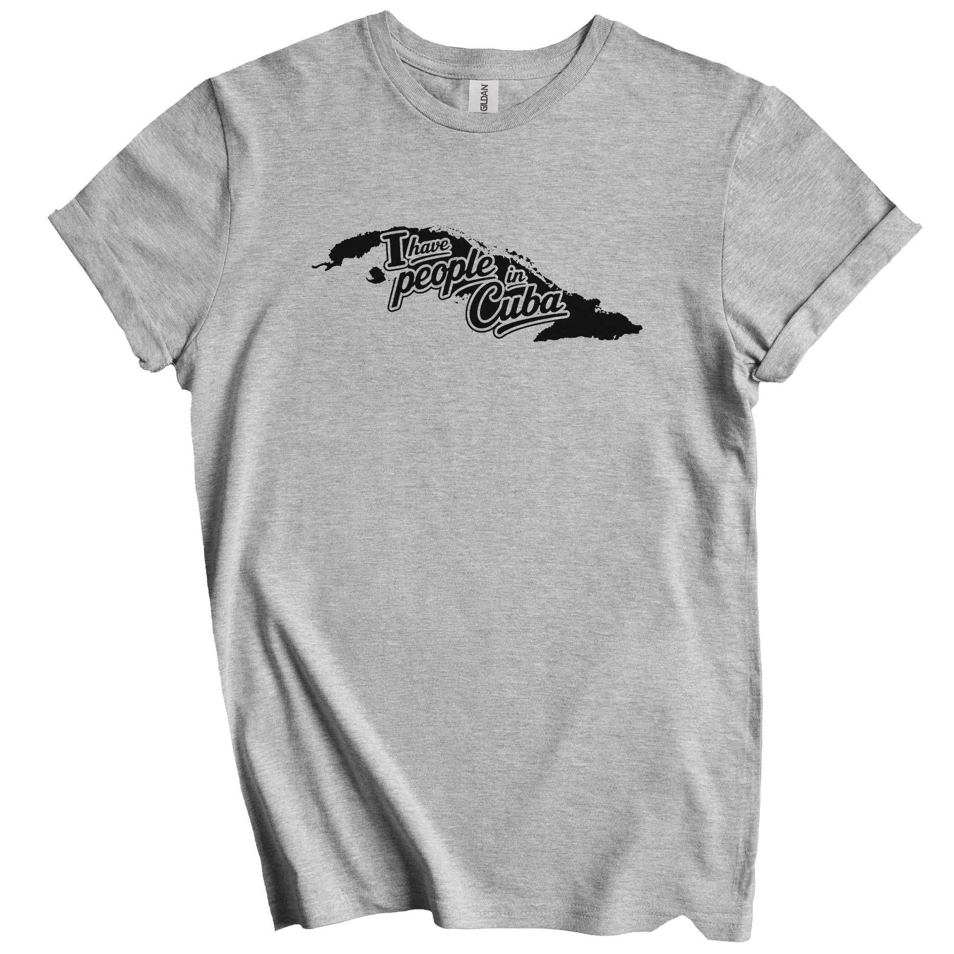 I Have People In Cuba Country Silhouette T-Shirt