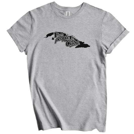 I Have People In Cuba Country Silhouette T-Shirt