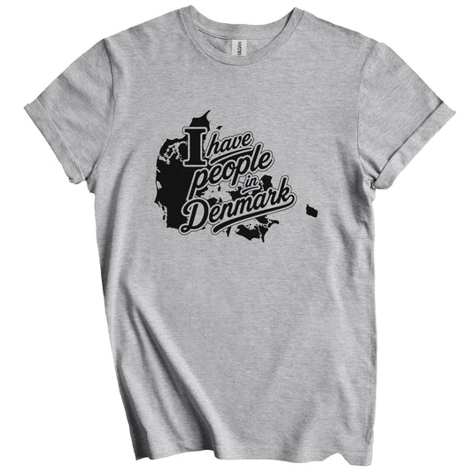 I Have People In Denmark Country Silhouette T-Shirt