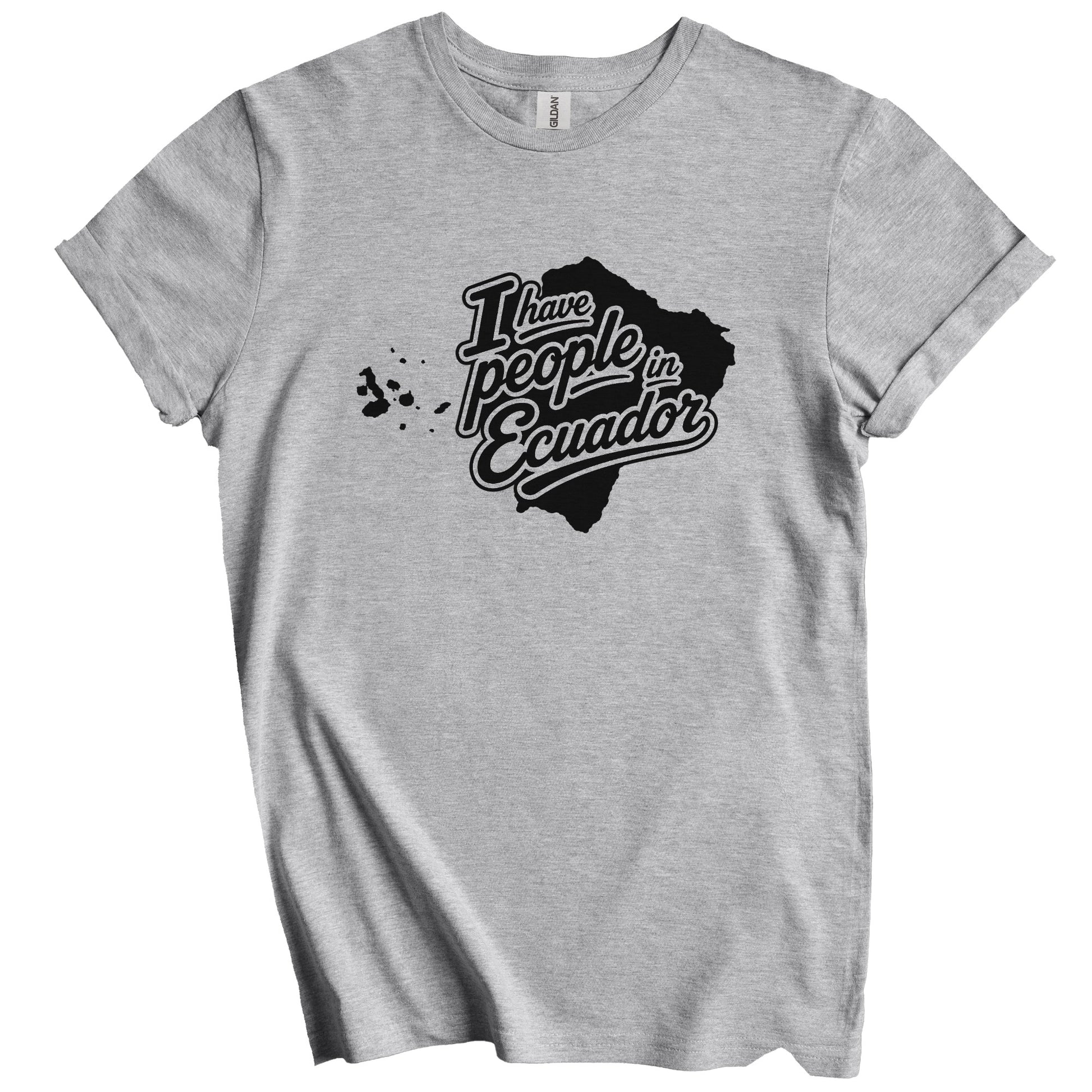 I Have People In Ecuador Country Silhouette T-Shirt