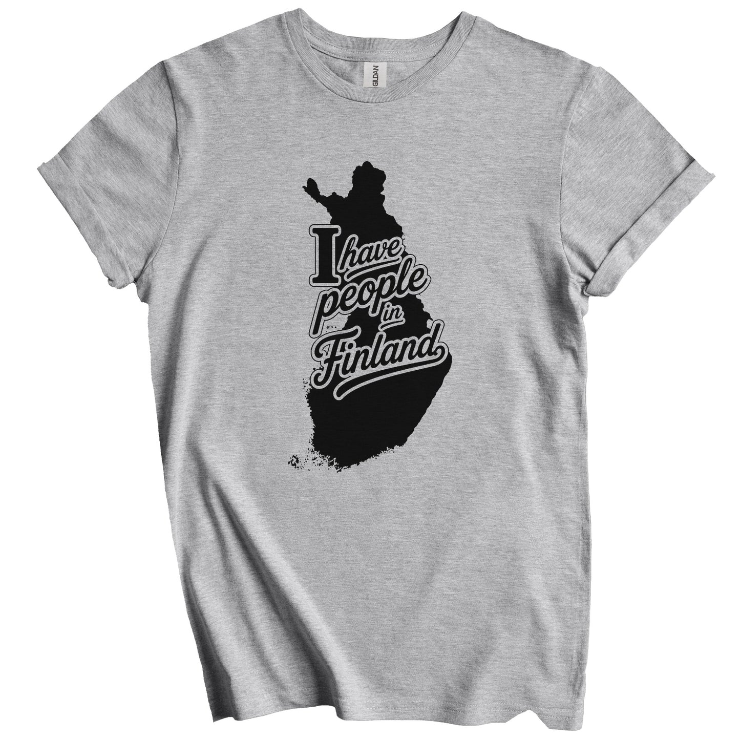 I Have People In Finland Country Silhouette T-Shirt