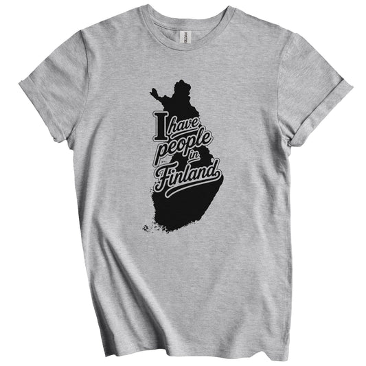 I Have People In Finland Country Silhouette T-Shirt
