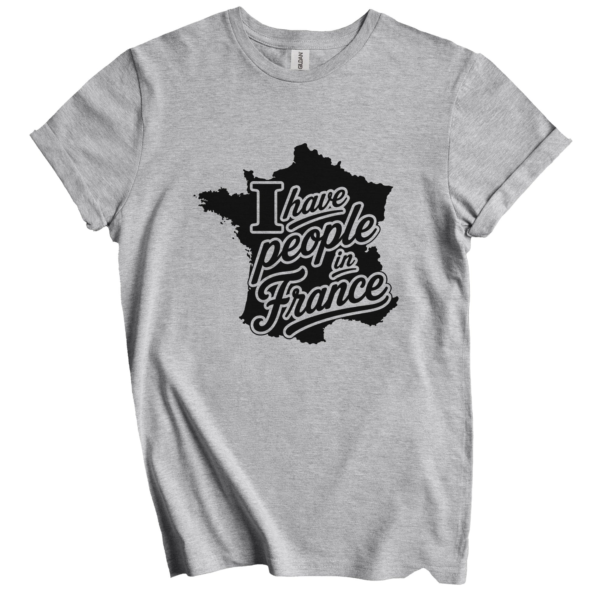 I Have People In France Country Silhouette T-Shirt
