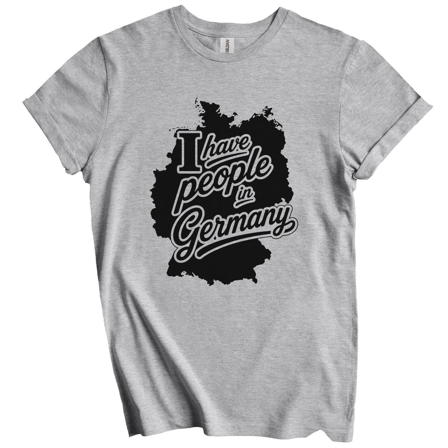 I Have People In Germany Country Silhouette T-Shirt