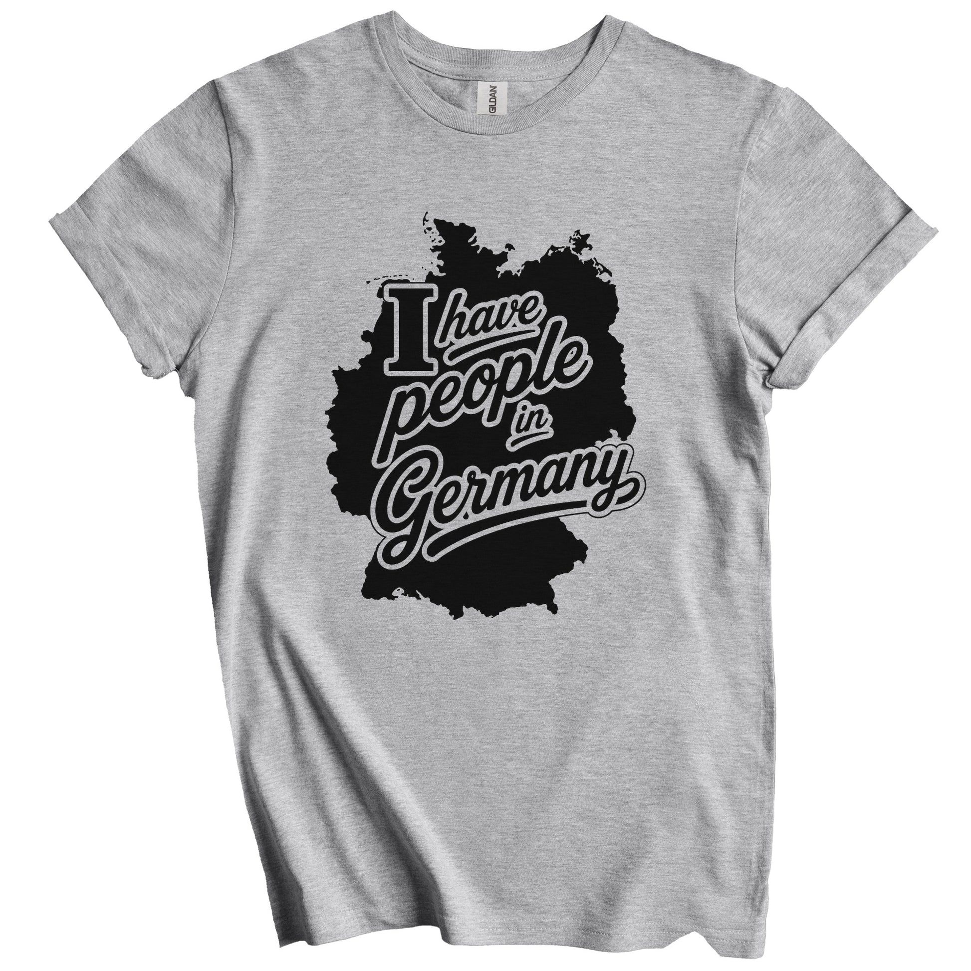 I Have People In Germany Country Silhouette T-Shirt