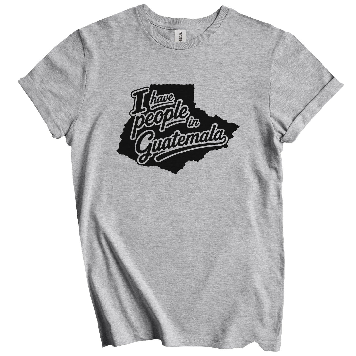 I Have People In Guatemala Country Silhouette T-Shirt
