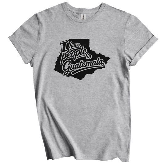 I Have People In Guatemala Country Silhouette T-Shirt