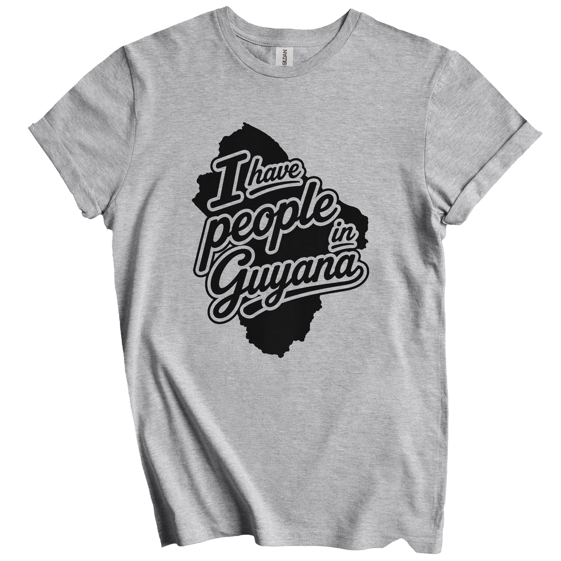 I Have People In Guyana Country Silhouette T-Shirt