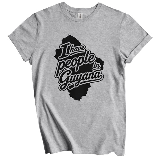 I Have People In Guyana Country Silhouette T-Shirt