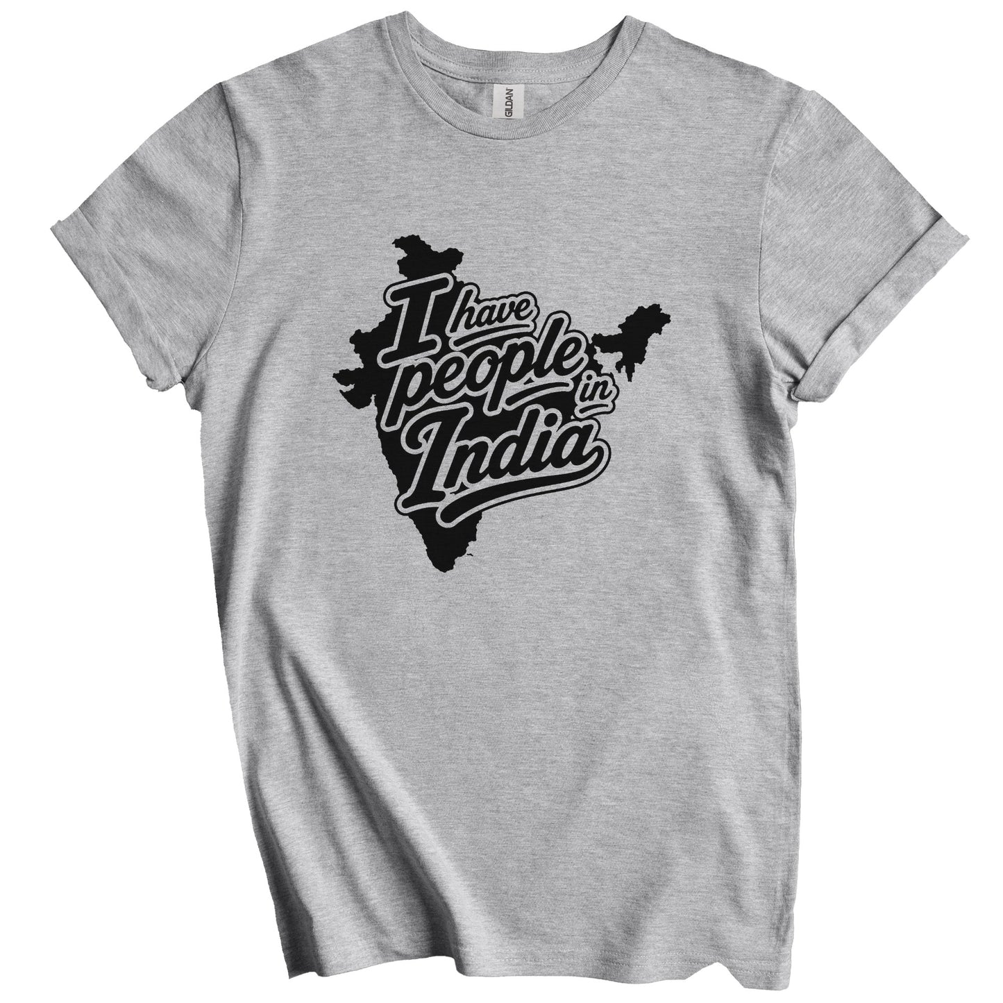 I Have People In India Country Silhouette T-Shirt