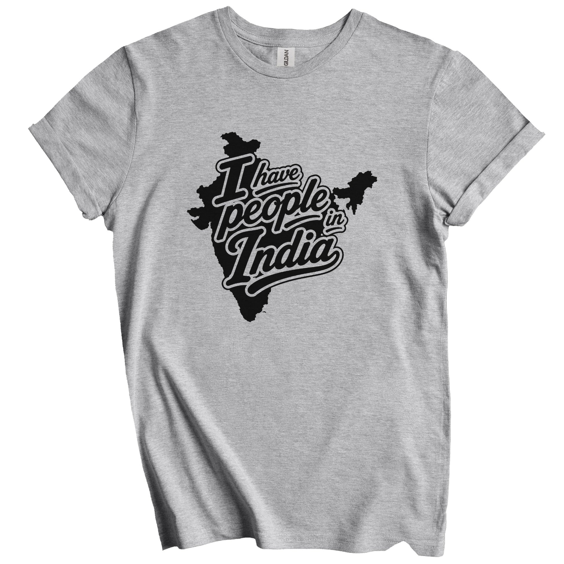 I Have People In India Country Silhouette T-Shirt