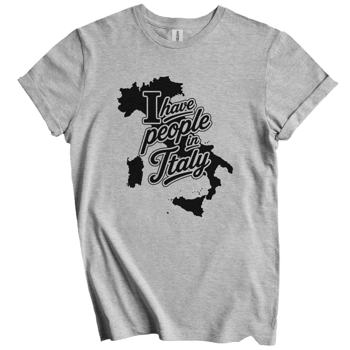 I Have People In Italy Country Silhouette T-Shirt