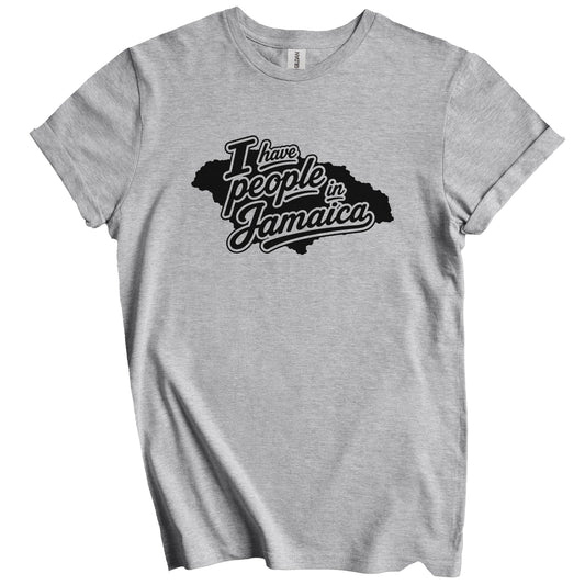 I Have People In Jamaica Country Silhouette T-Shirt