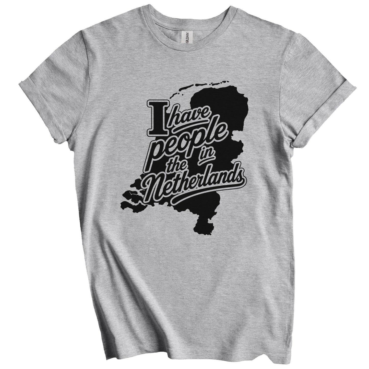 I Have People In the Netherlands Country Silhouette T-Shirt