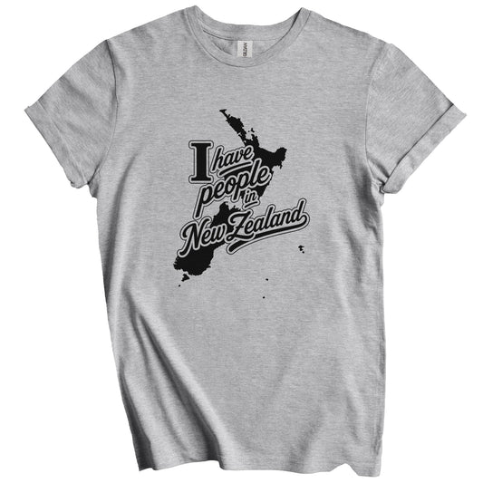 I Have People In New Zealand Country Silhouette T-Shirt