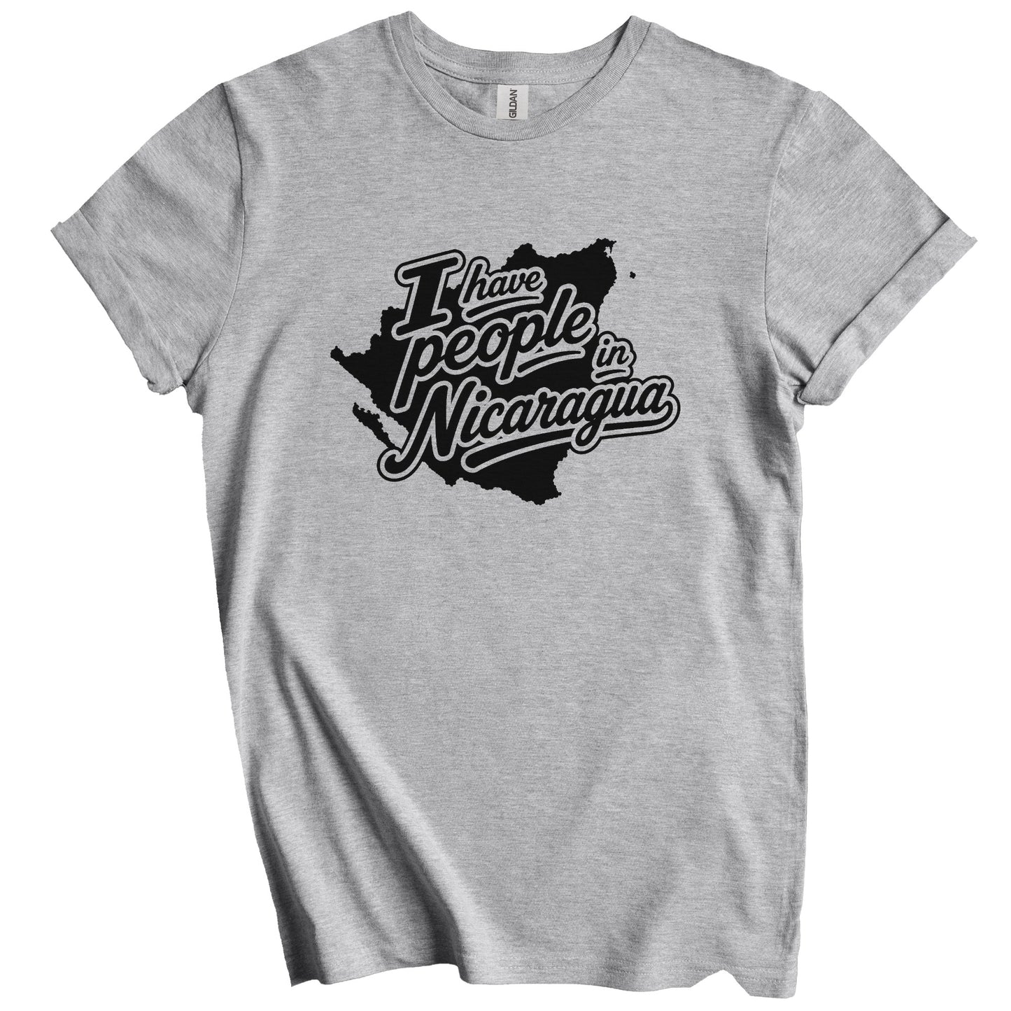I Have People In Nicaragua Country Silhouette T-Shirt