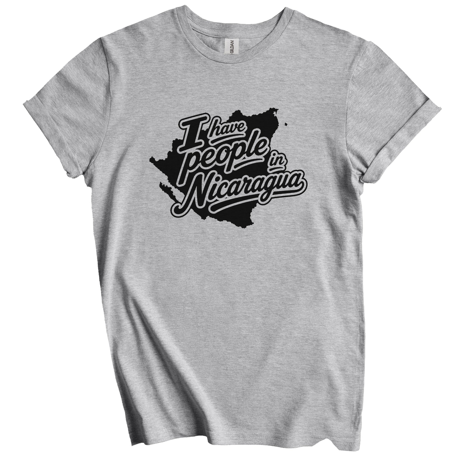 I Have People In Nicaragua Country Silhouette T-Shirt