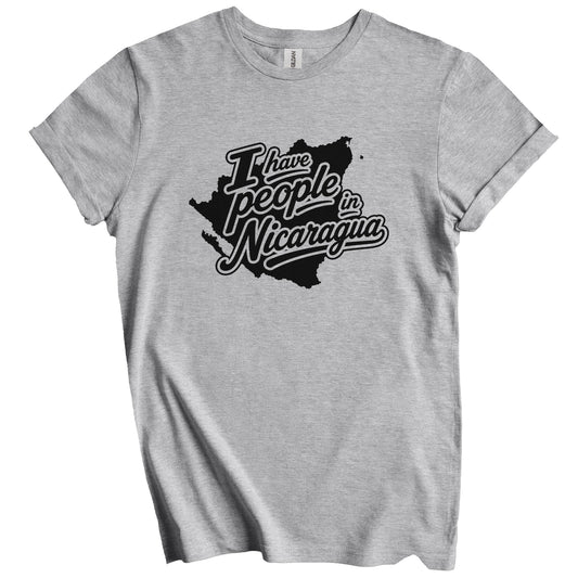 I Have People In Nicaragua Country Silhouette T-Shirt