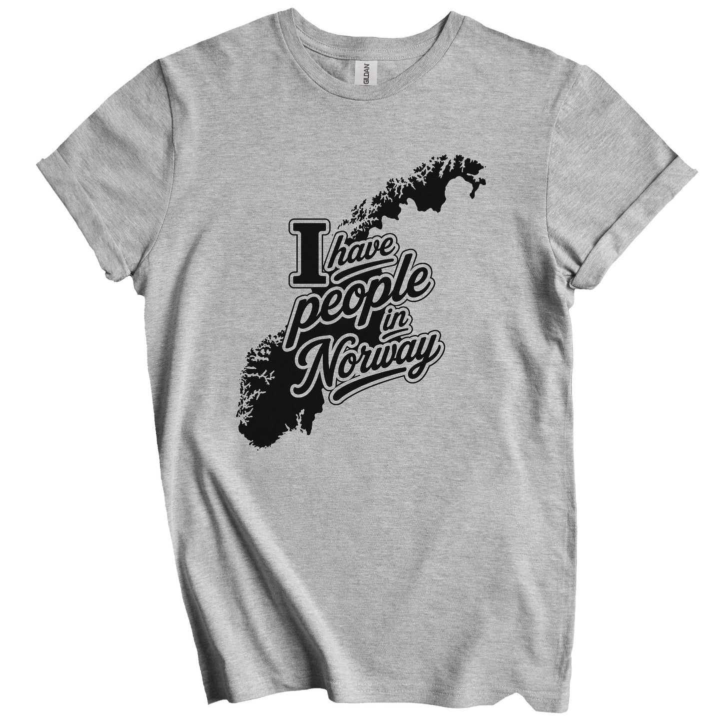 I Have People In Norway Country Silhouette T-Shirt