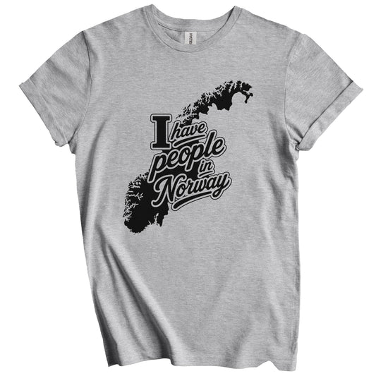 I Have People In Norway Country Silhouette T-Shirt