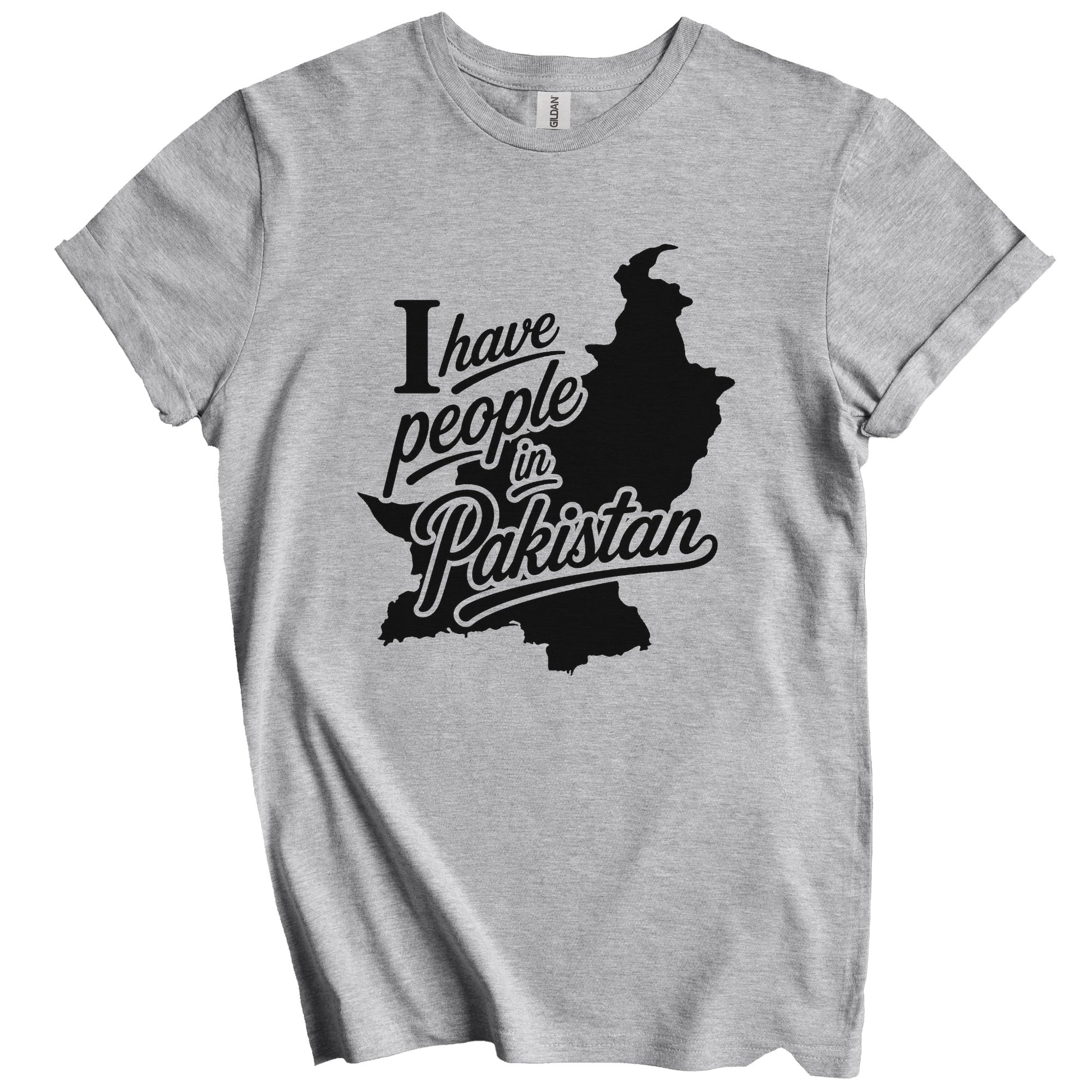 I Have People In Pakistan Country Silhouette T-Shirt