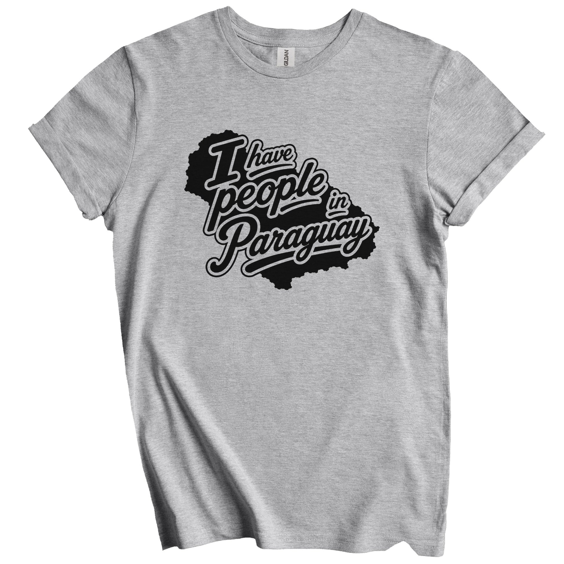 I Have People In Paraguay Country Silhouette T-Shirt