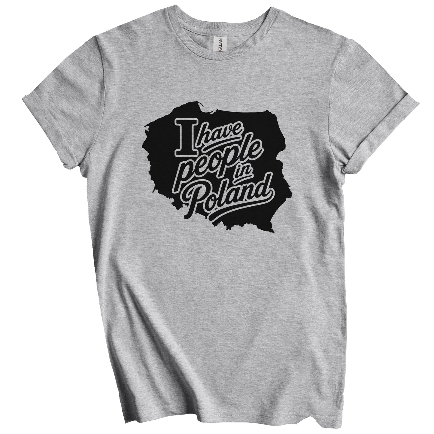 I Have People In Poland Country Silhouette T-Shirt