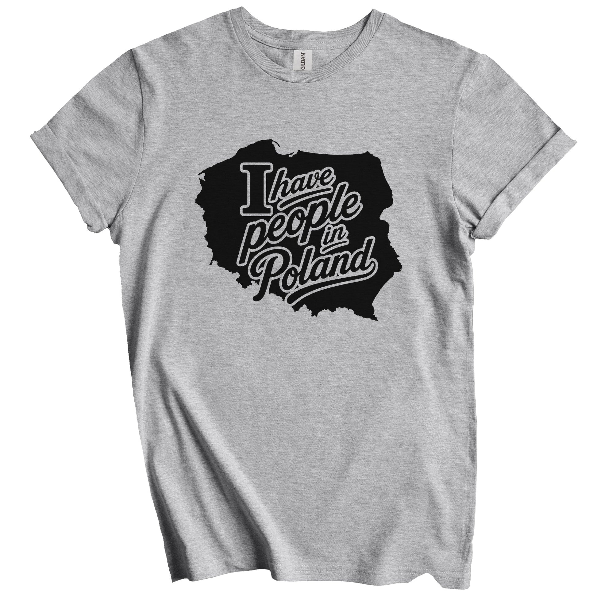 I Have People In Poland Country Silhouette T-Shirt