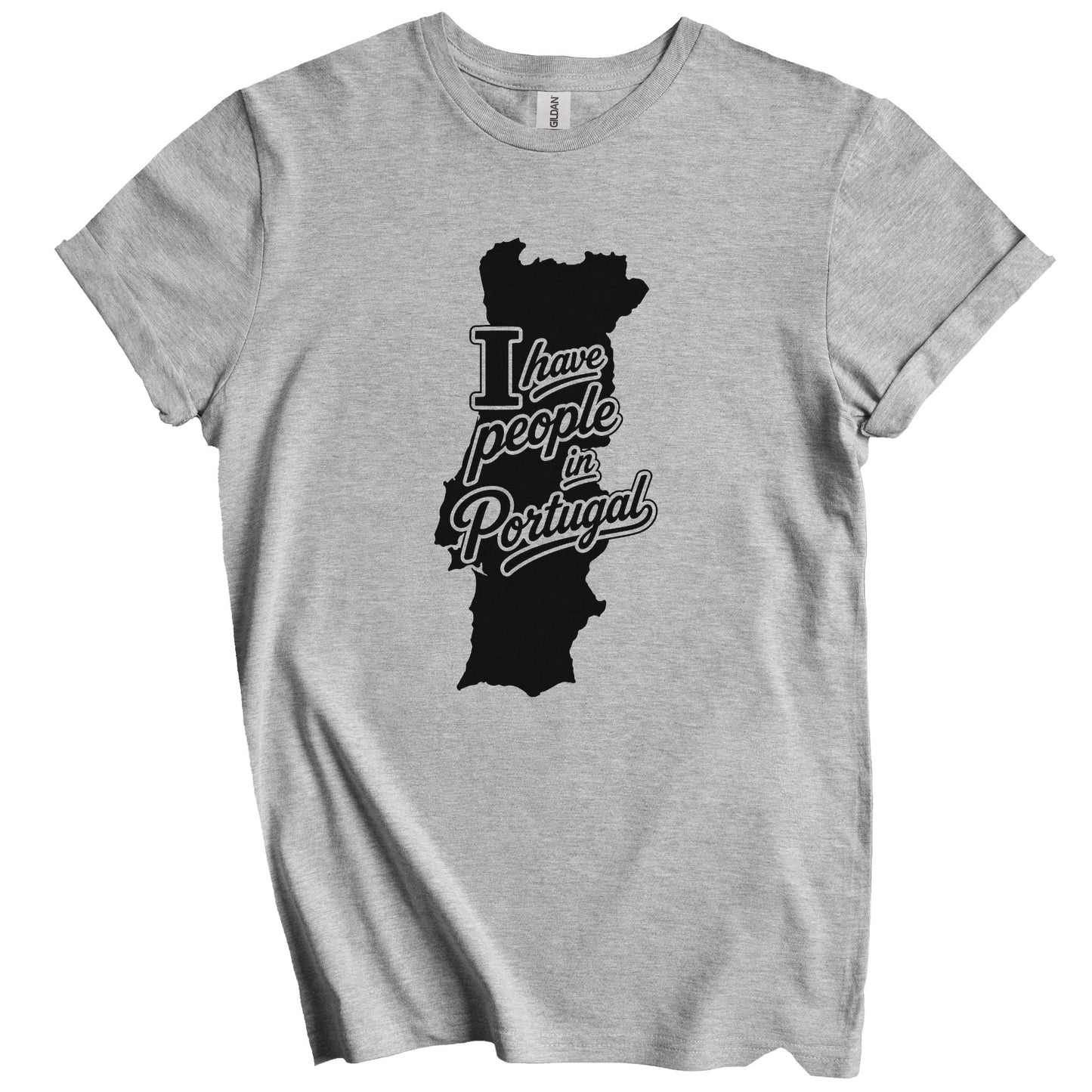 I Have People In Portugal Country Silhouette T-Shirt