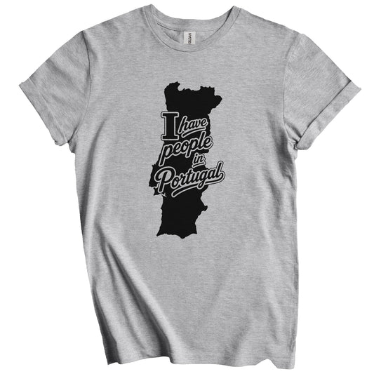I Have People In Portugal Country Silhouette T-Shirt