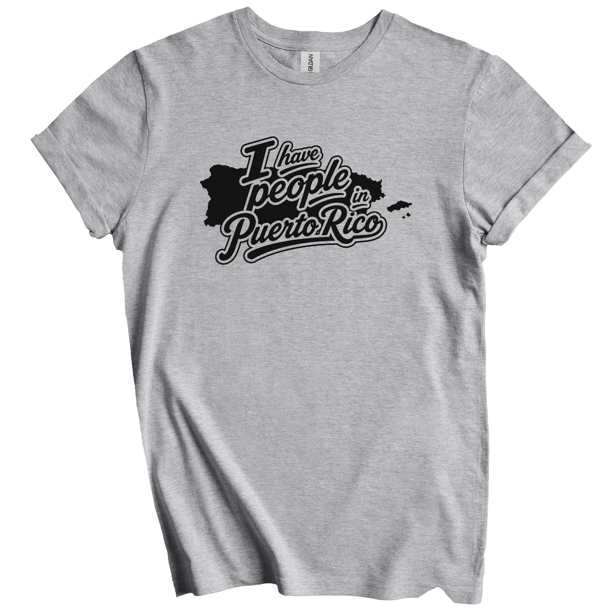 I Have People In Puerto Rico Silhouette T-Shirt