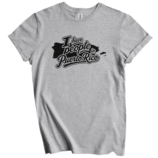 I Have People In Puerto Rico Silhouette T-Shirt