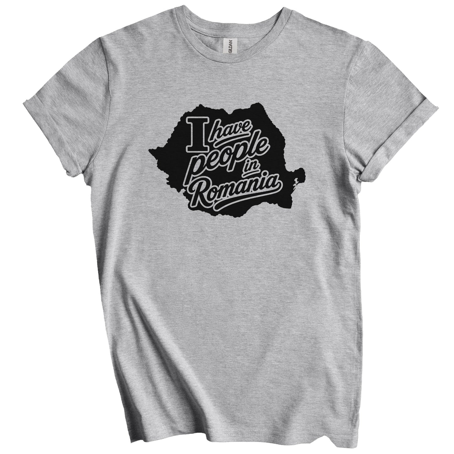 I Have People In Romania Country Silhouette T-Shirt