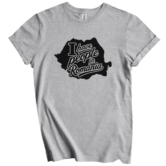 I Have People In Romania Country Silhouette T-Shirt