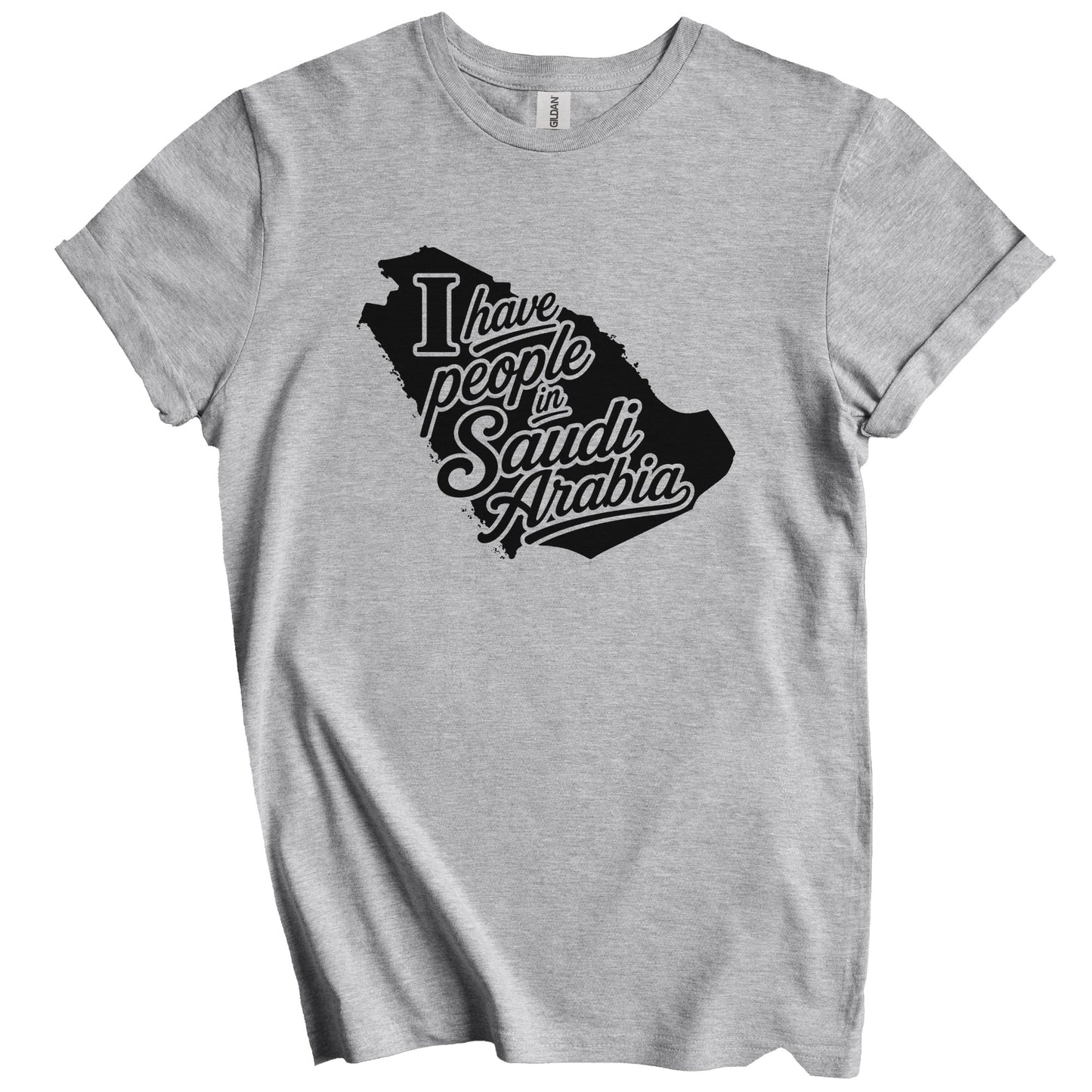 I Have People In Saudi Arabia Country Silhouette T-Shirt