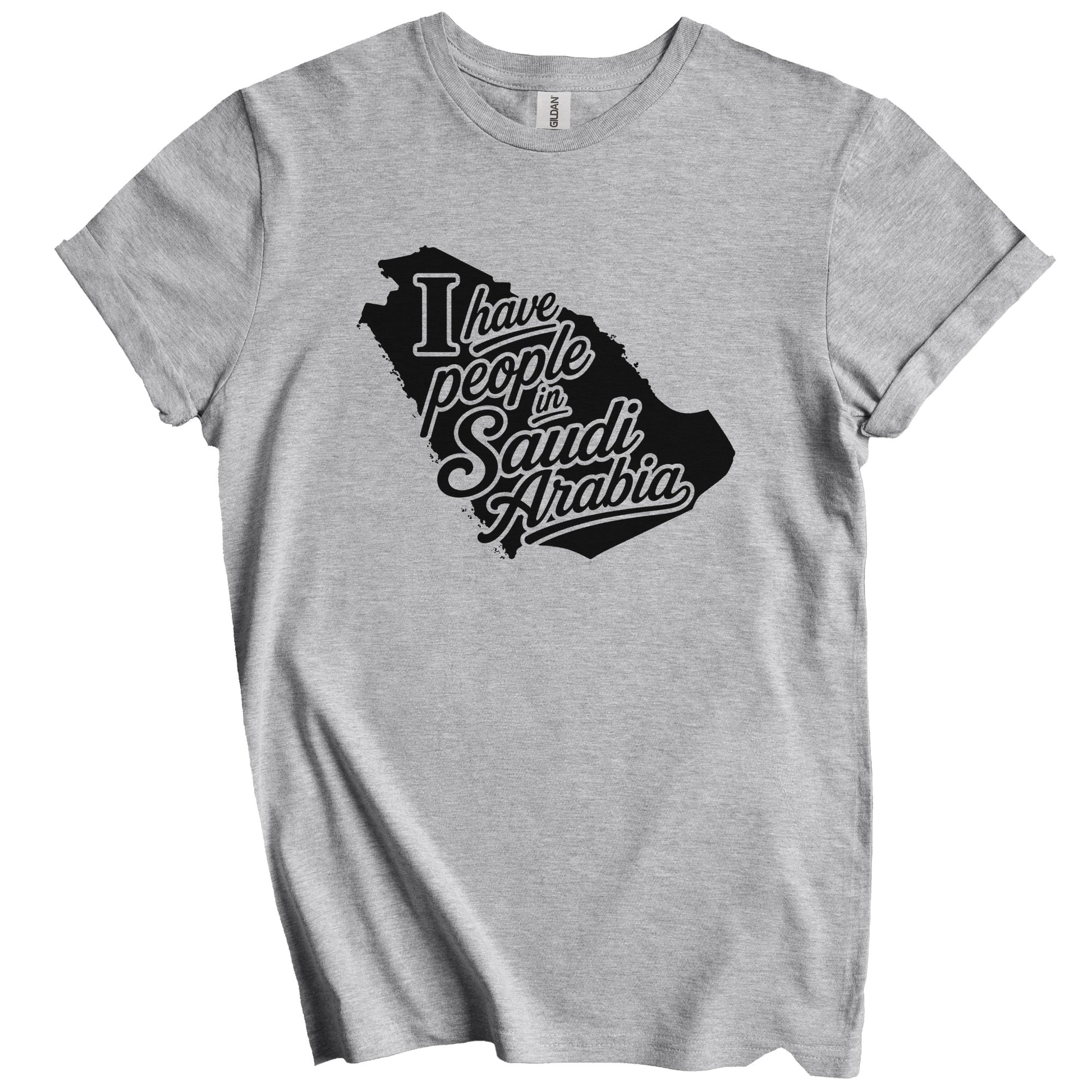 I Have People In Saudi Arabia Country Silhouette T-Shirt