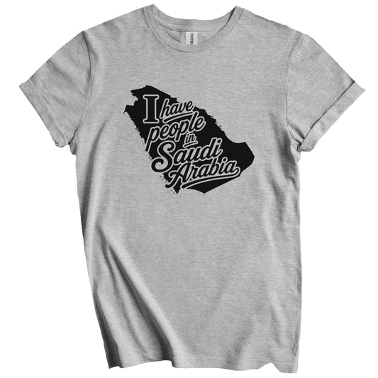 I Have People In Saudi Arabia Country Silhouette T-Shirt