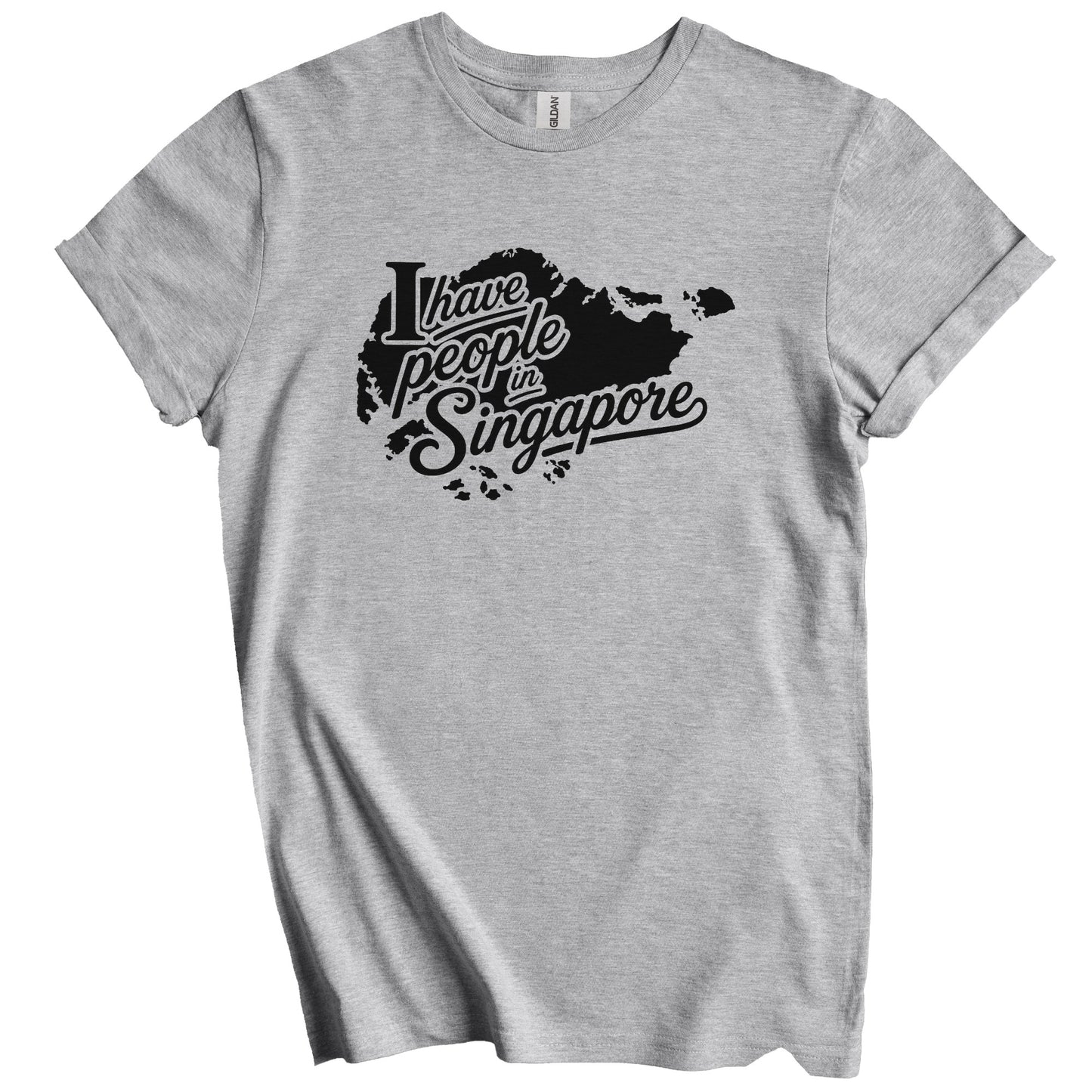 I Have People In Singapore Country Silhouette T-Shirt