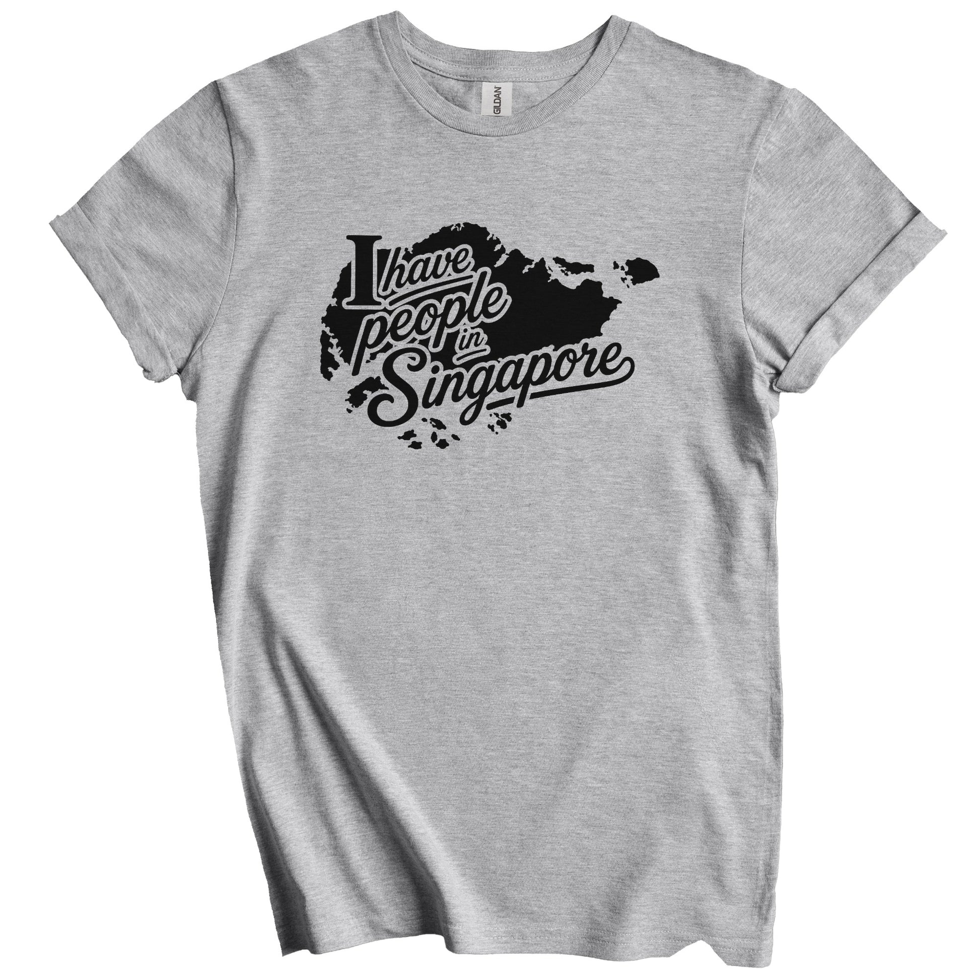 I Have People In Singapore Country Silhouette T-Shirt