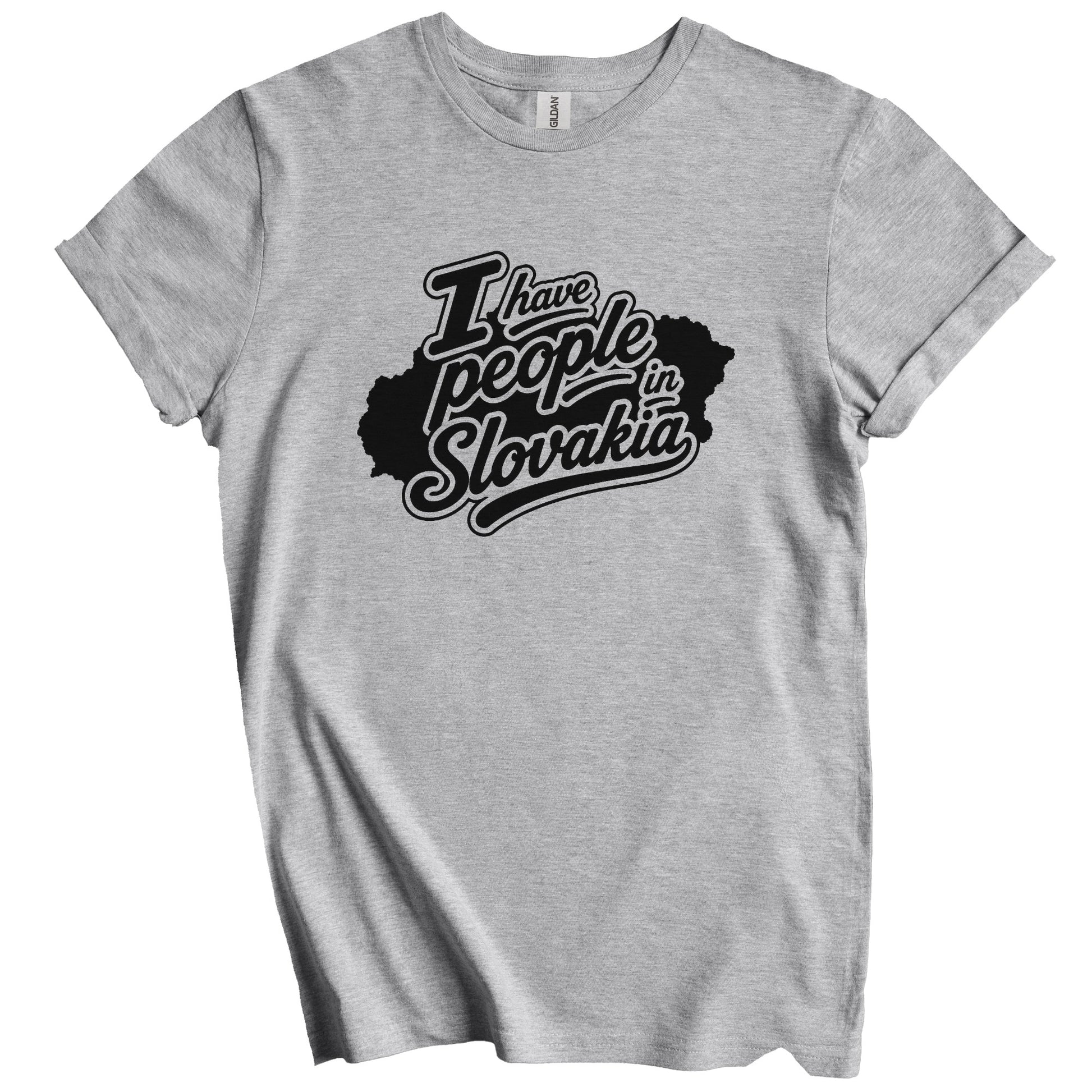 I Have People In Slovakia Country Silhouette T-Shirt