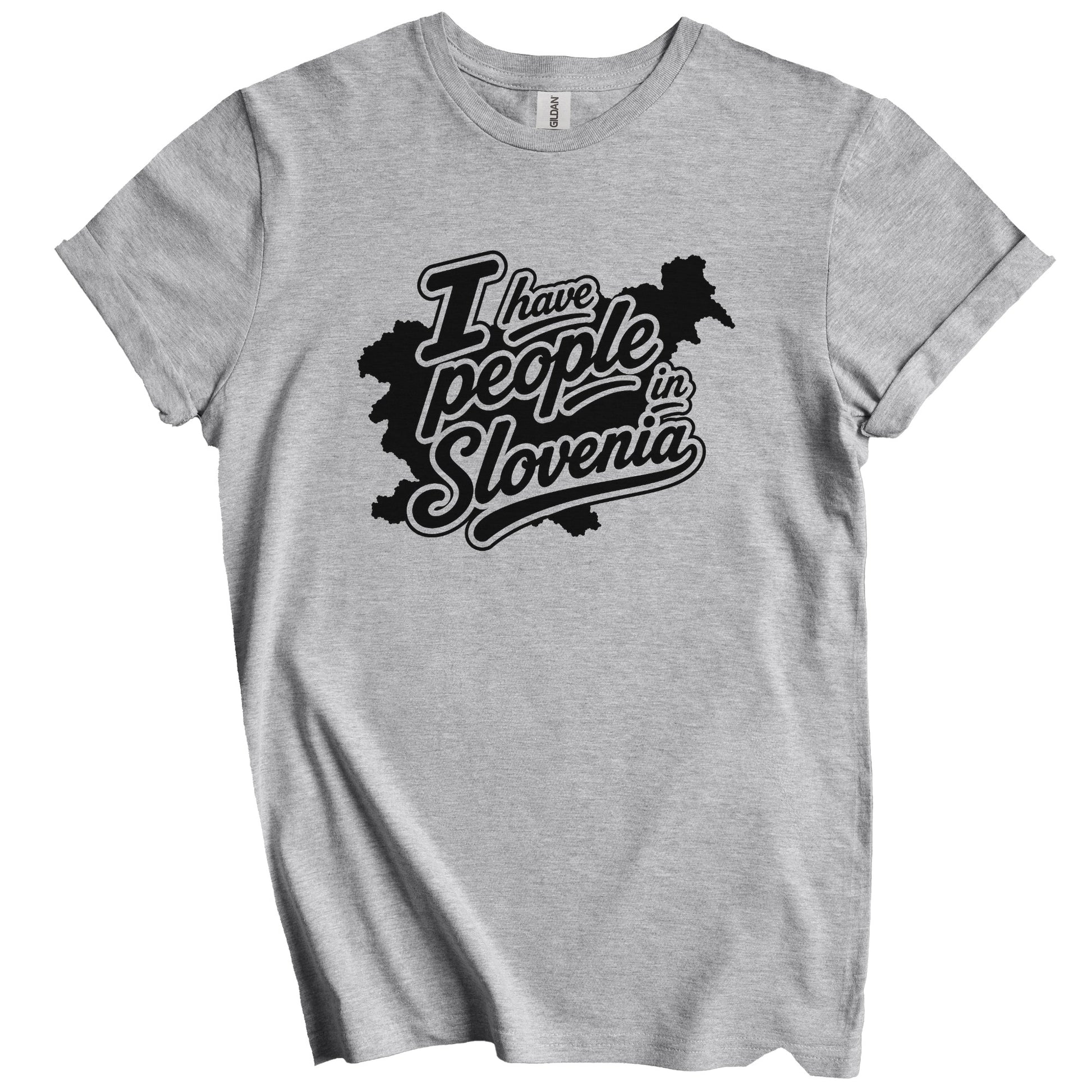 I Have People In Slovenia Country Silhouette T-Shirt