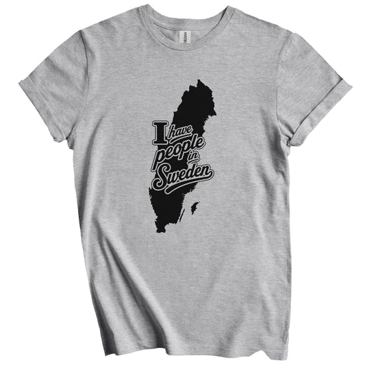 I Have People In Sweden Country Silhouette T-Shirt