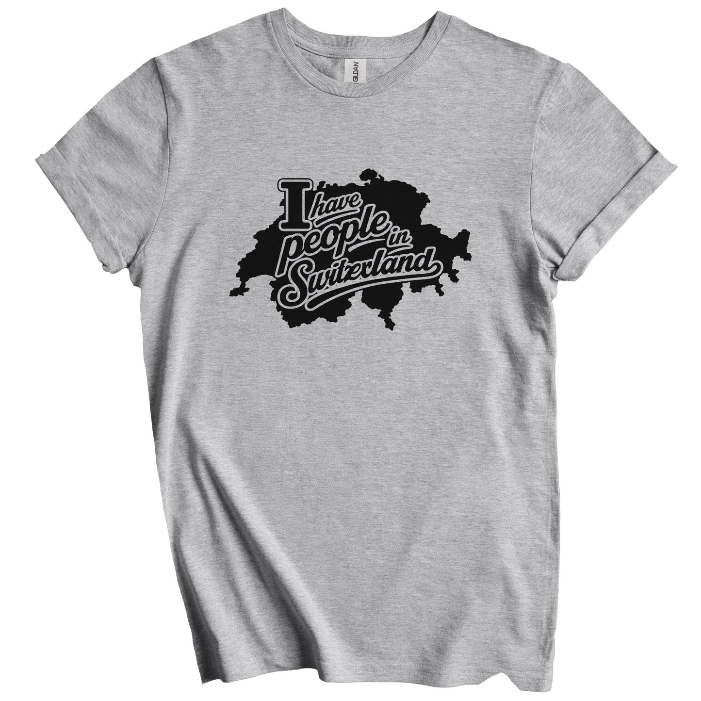 I Have People In Switzerland Country Silhouette T-Shirt